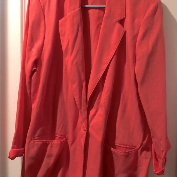 Sag Harbor Jackets & Blazers - Beautiful Salmon Blazer